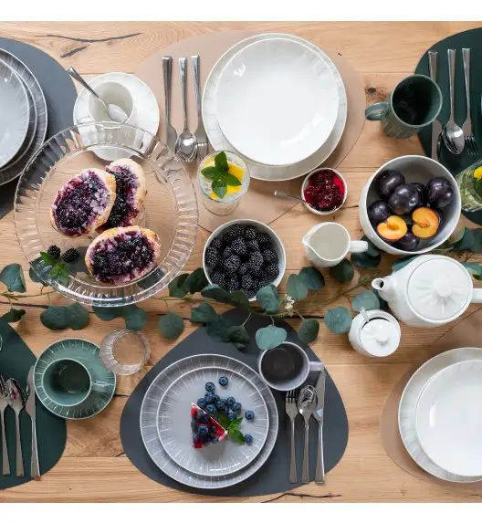 AMBITION | LIGNE SALATERKA 12 CM ZIELONY / porcelana