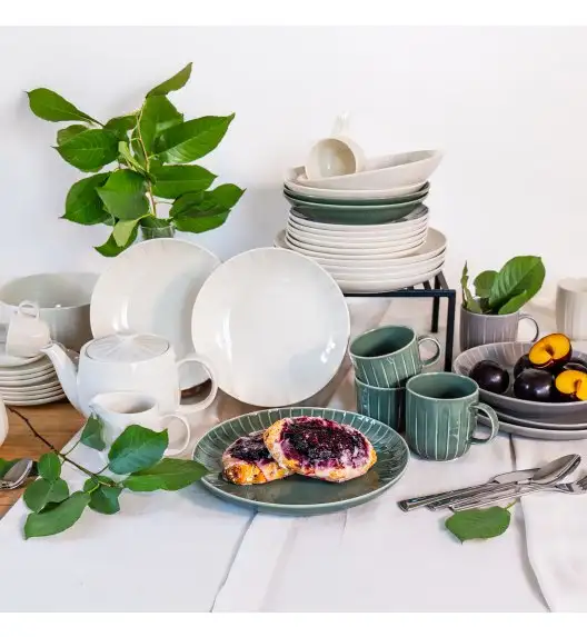 AMBITION | LIGNE FILIŻANKA 90 ML ZIELONY / porcelana