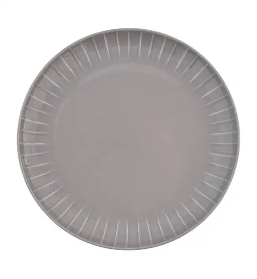 AMBITION | LIGNE TALERZ 30 CM SZARY / porcelana