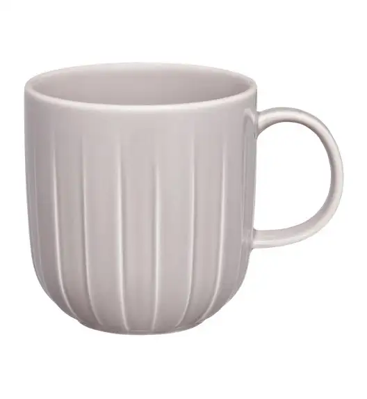 AMBITION | LIGNE KUBEK 350 ML SZARY / porcelana