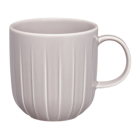 AMBITION | LIGNE KUBEK 350 ML SZARY / porcelana