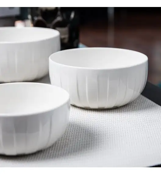 AMBITION | LIGNE SALATERKA 14,5 CM BIAŁY / porcelana