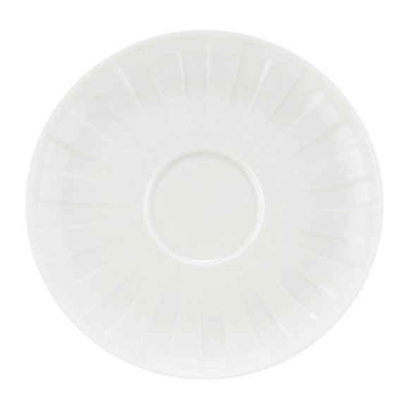 AMBITION | LIGNE SPODEK 15,5 CM BIAŁY / porcelana