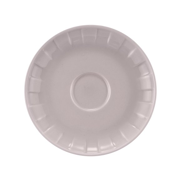 AMBITION | LIGNE SPODEK 15,5 CM SZARY / porcelana