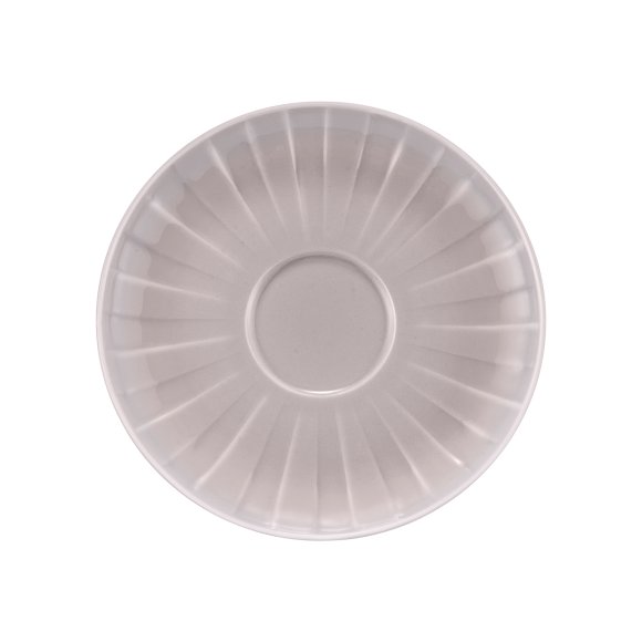 AMBITION | LIGNE SPODEK 12,5 CM SZARY / porcelana