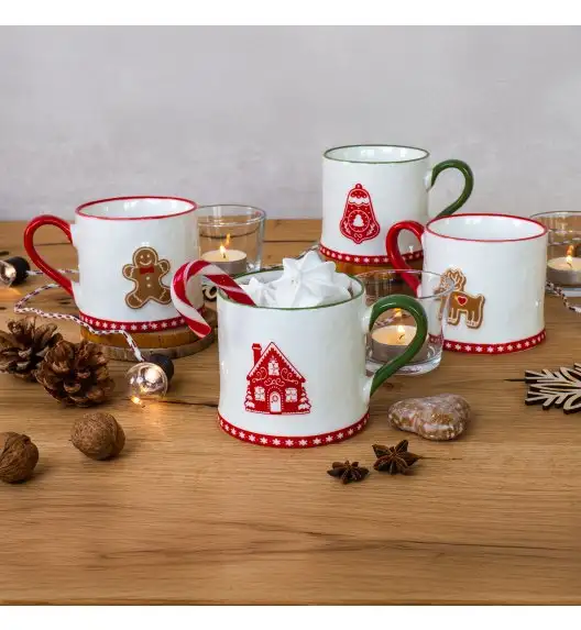 AMBITION COOKIES Kubek świąteczny 300 ml / CIASTKO / porcelana