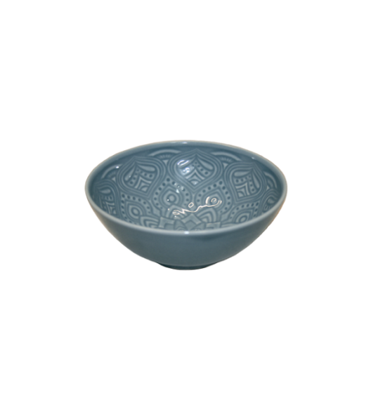 LUBIANA ORIENTAL | K9 SZARO-NIEBIESKI | Serwis obiadowy 12/36 el | porcelana