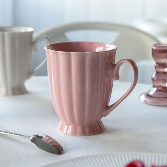 AMBITION | CURLY KUBEK 310 ML RÓŻOWY