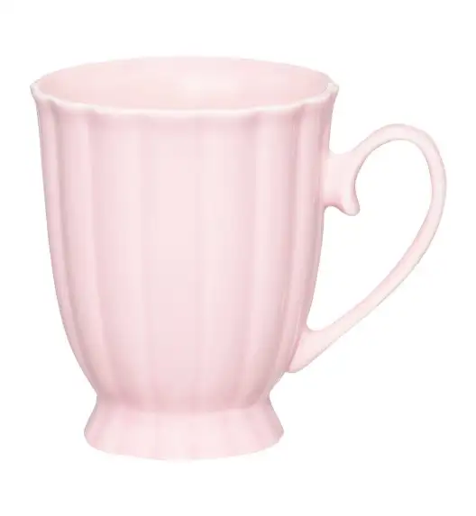 AMBITION | CURLY KUBEK 310 ML RÓŻOWY