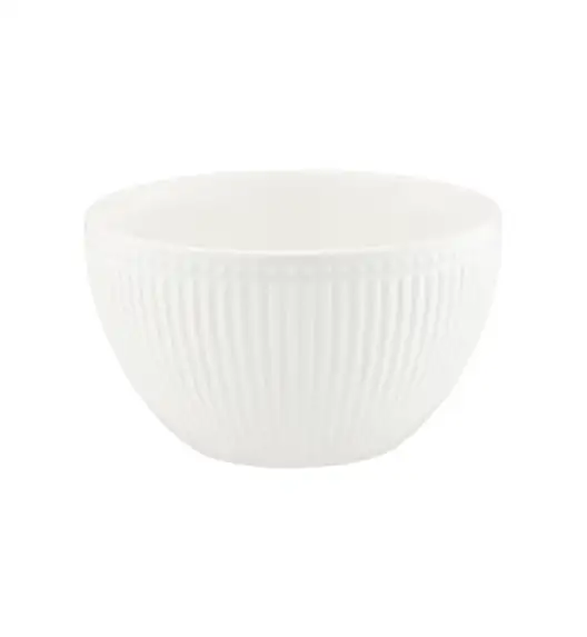 AMBITION | CURLY SALATERKA 14 CM BIAŁA