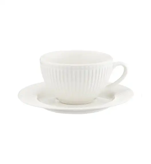 AMBITION | CURLY FILIŻANKA 220 ML BIAŁA