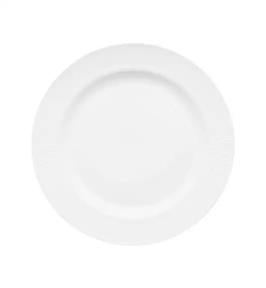 AMBITION | CURLY TALERZ DESEROWY 17,6 CM BIAŁY