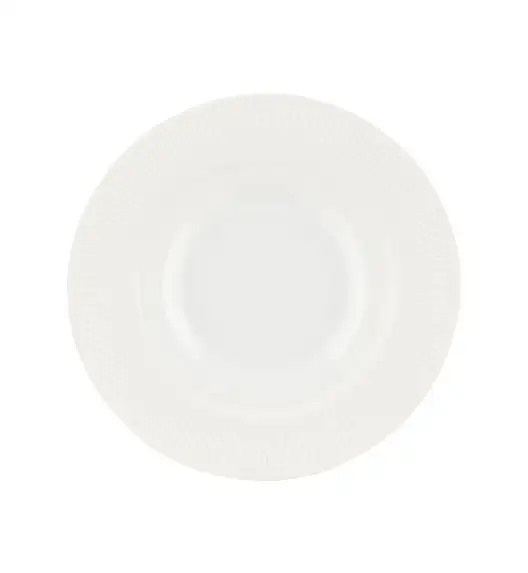 AMBITION | CURLY SPODEK POD FILIŻANKĘ 15,8 CM BIAŁY