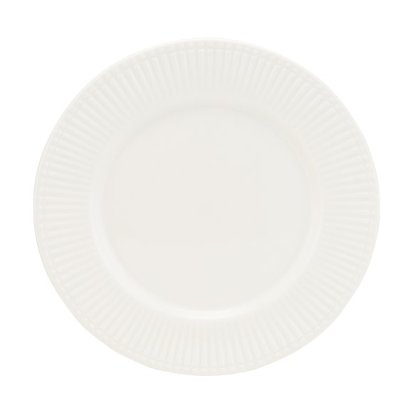 AMBITION | CURLY TALERZ DESER 20,5 CM BIAŁY