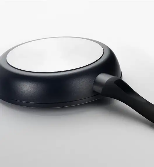 GERLACH CONTRAST PROCOAT Patelnia głęboka 28 cm z powłoką ceramiczną XERA DUR non-stick  + pokrywka silikonowa