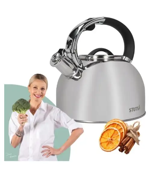 STUTSA KELDA Czajnik 3 L ze stali nierdzewnej / indukcja 