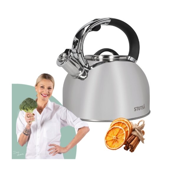 STUTSA KELDA Czajnik 3 L ze stali nierdzewnej / indukcja 