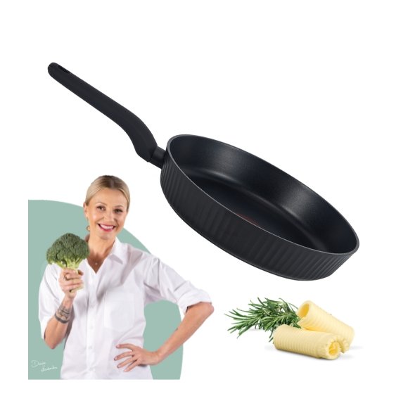 STUTSA VARMA Patelnia 28 cm thermo spot / nieprzywierająca powłoka non stick