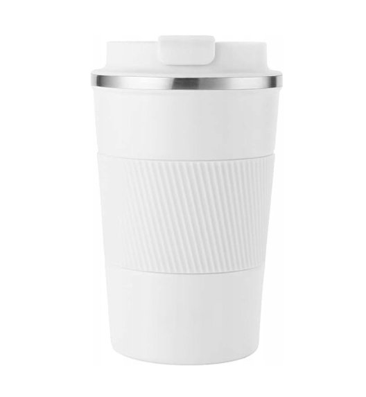 KAIA HOME | Kubek termiczny 380 ml antypoślizgowy / biały