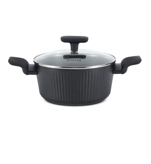 STUTSA VARMA Komplet 3 garnków 6 el / nieprzywierająca powłoka non stick