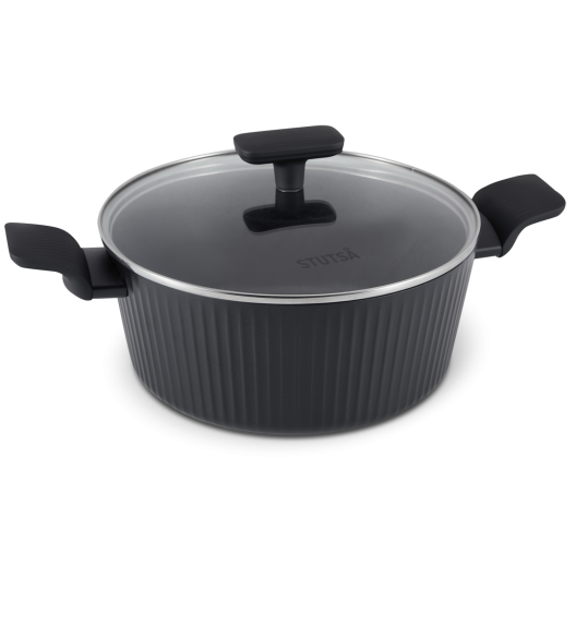 STUTSA VARMA Komplet 3 garnków 6 el / nieprzywierająca powłoka non stick