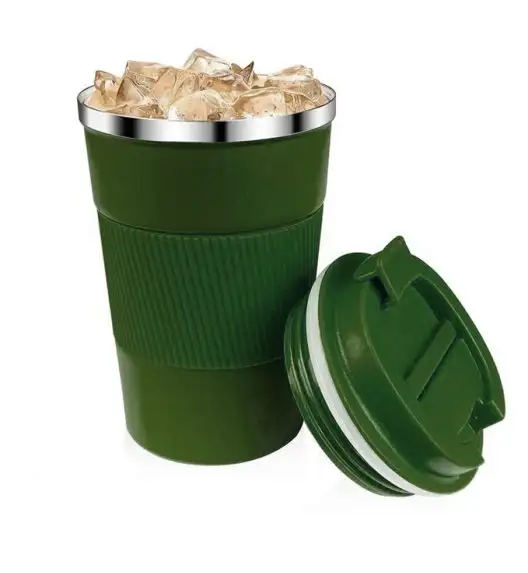 KAIA HOME | Komplet 2x Kubek termiczny 510 ml + 380 ml / zielone