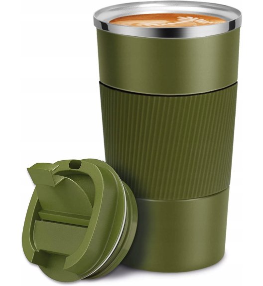 KAIA HOME | Komplet 2x Kubek termiczny 510 ml + 380 ml / zielone