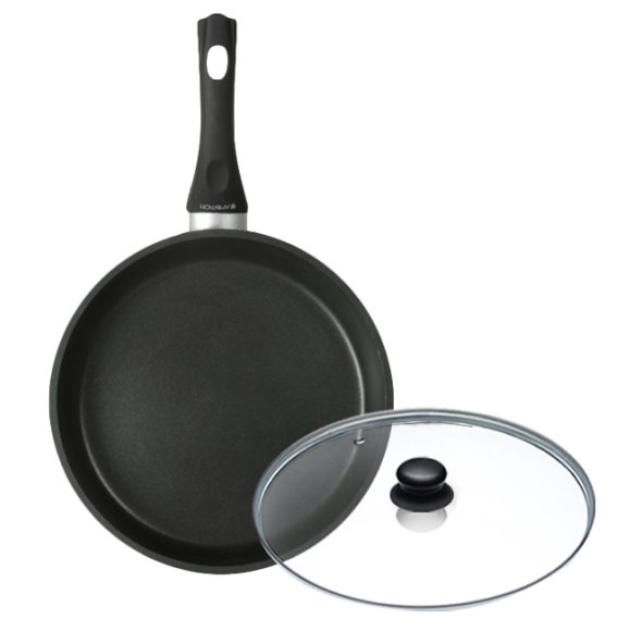 AMBITION MAGNAT Patelnia + pokrywka 30 cm / powłoka ILAG Non-Stick Premium / INDUKCJA