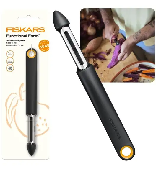 FISKARS FUNCTIONAL FORM 1079960 Obieraczka / skrobaczka  do warzyw z ruchomym ostrzem