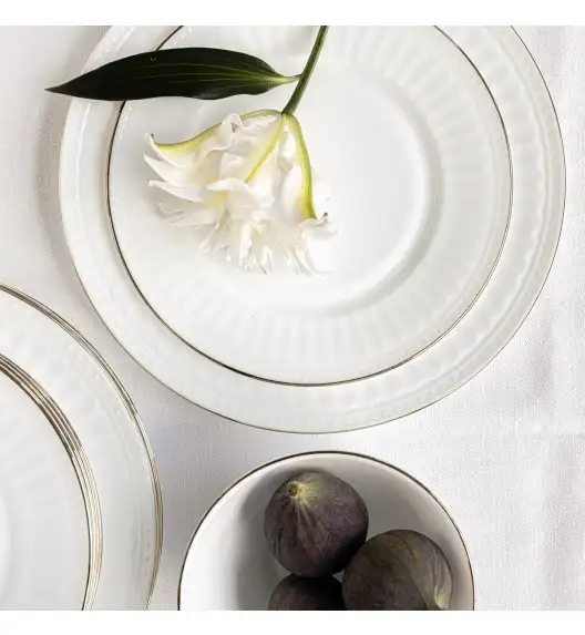 AMBITION PALAZZO Talerz obiadowy 25 cm / szkło
