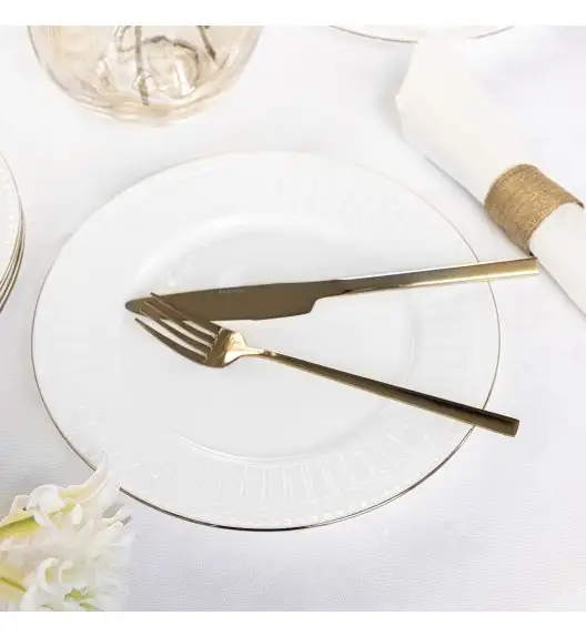 AMBITION PALAZZO Talerz obiadowy 25 cm / szkło