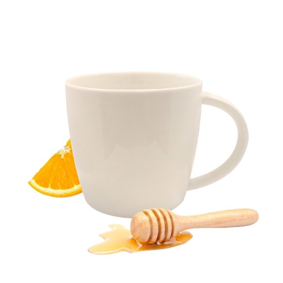 KAIA HOME AURA Kubek duży jumbo 650 ml / ceramika ecru