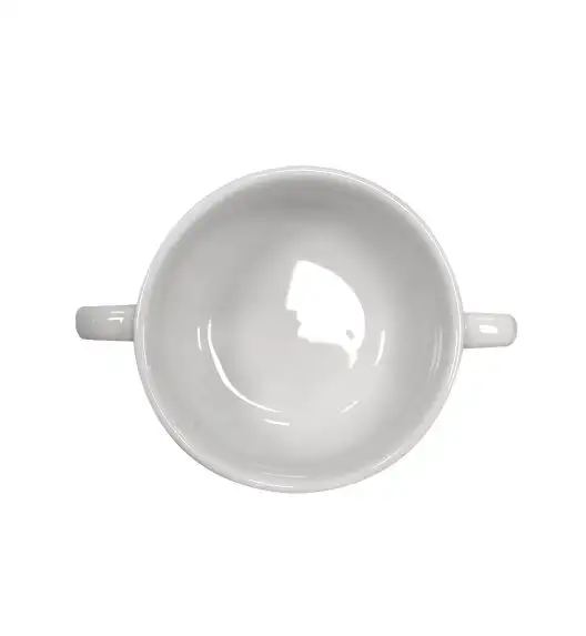 KAIA HOME BASIC Bulionówka flaczarka z uchwytami 220 ml / ceramika