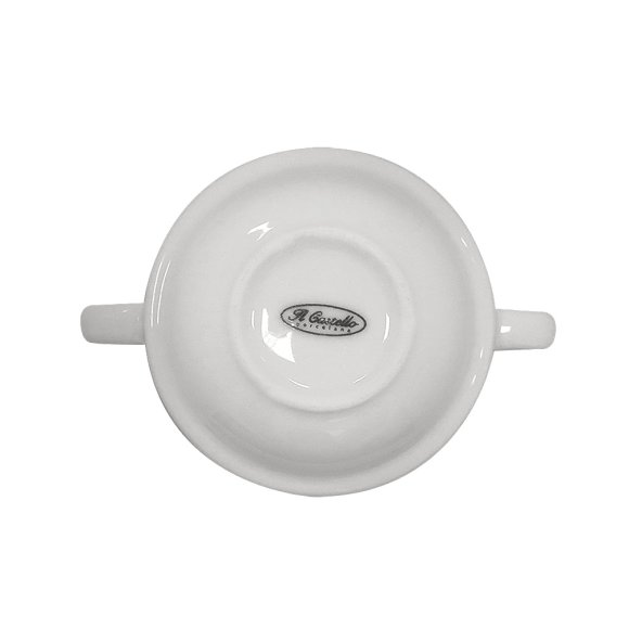 KAIA HOME BASIC Bulionówka flaczarka z uchwytami 220 ml / ceramika