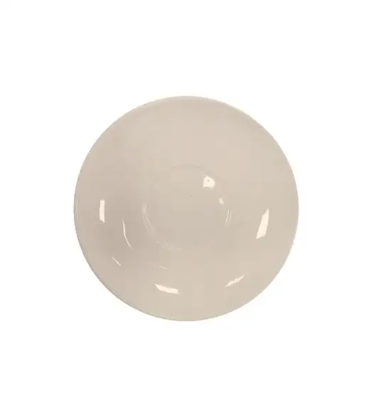 KAIA HOME AURA Filiżanka 225 ml ze spodkiem 14 cm / ceramika ecru