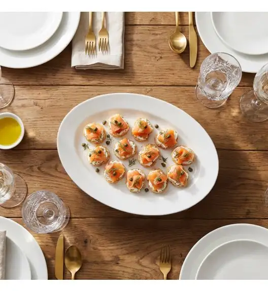 KAIA HOME BASIC Półmis owalny 24.5x17.5x2cm / ceramika