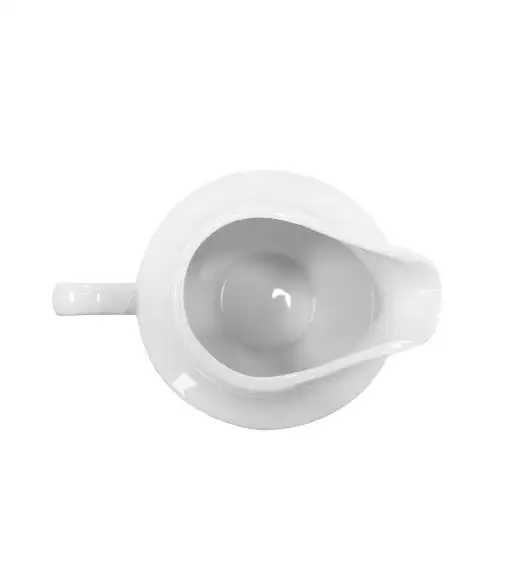 KAIA HOME Sosjerka 300 ml biała klasyczna / ceramika