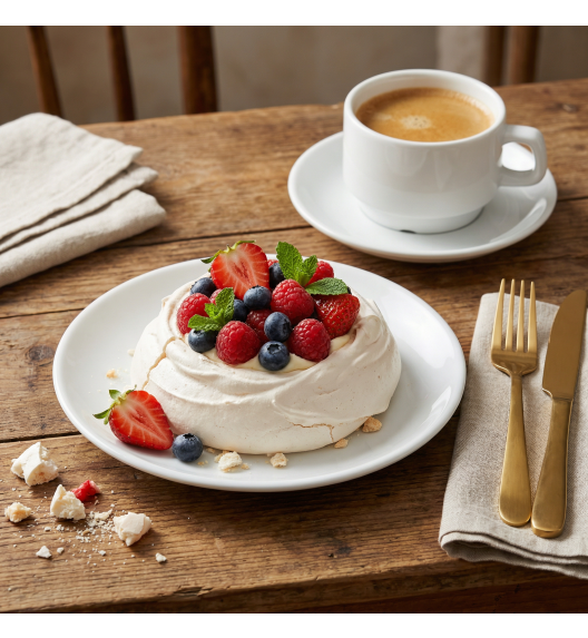 LUBIANA CORONA 0671 Spodek 14,5 cm pod filiżankę/bulionówkę | biała porcelana 