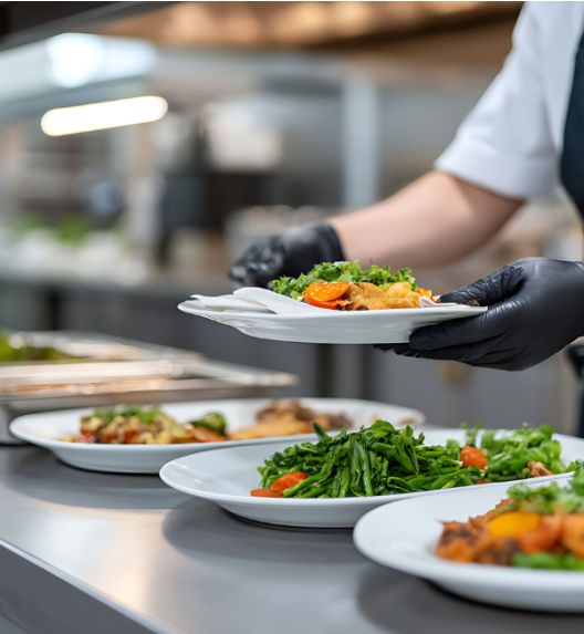 LUBIANA CORONA 0613 Talerz obiadowy 26 cm | biała porcelana 