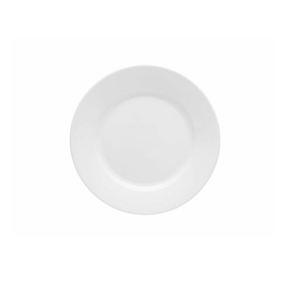 LUBIANA CORONA 0613 Talerz płytki 23,5 cm | biała porcelana dla gastronomii