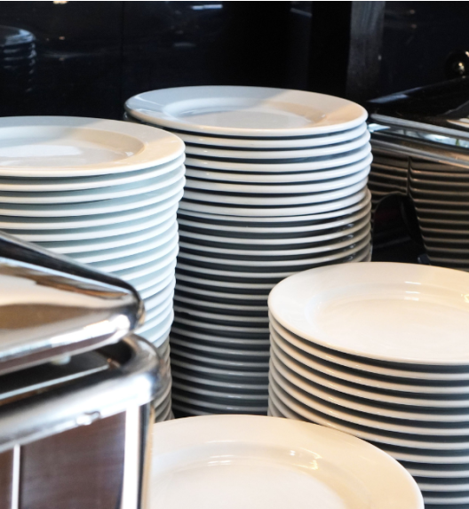 LUBIANA CORONA 0611 Talerz deserowy 20 cm | biała porcelana dla gastronomii