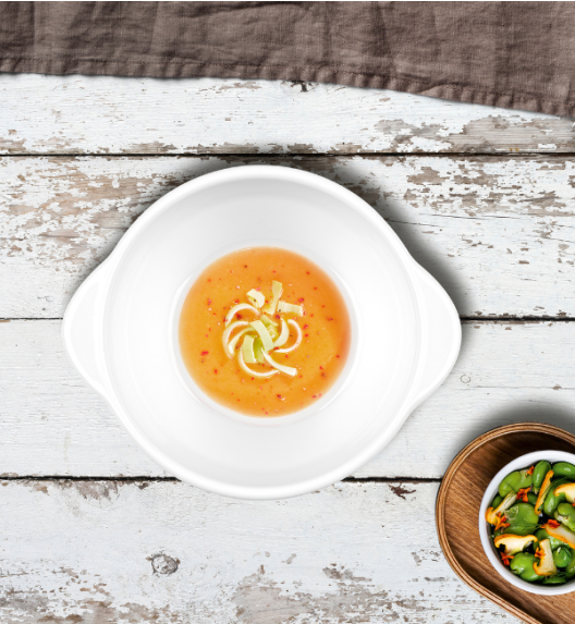 LUBIANA CORONA 0612 Bulionówka 300 ml bez spodka | biała porcelana dla gastronomii 