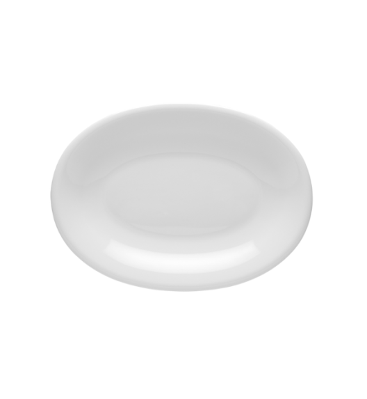 LUBIANA CORONA 3260 Półmis owalny 33 cm | biała porcelana dla gastronomii (jupiter)