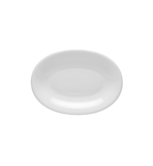 LUBIANA CORONA 3258 Półmis owalny 28 cm | biała porcelana dla gastronomii (jupiter)