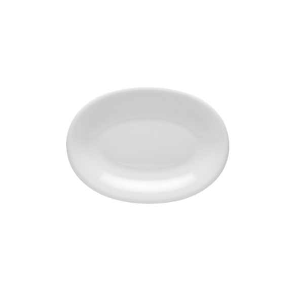 LUBIANA CORONA 3258 Półmis owalny 28 cm | biała porcelana 