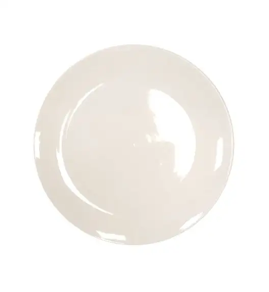 KAIA HOME AURA Talerz obiadowy 26,5 cm / ceramika ecru