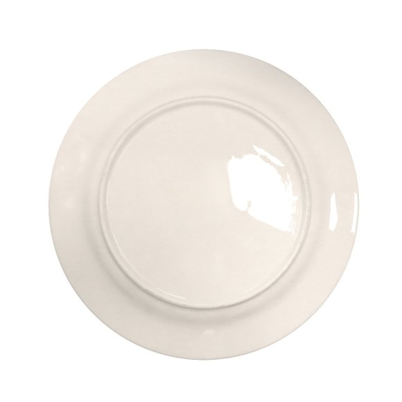 KAIA HOME AURA II Talerz obiadowy 26,5 cm / ceramika ecru
