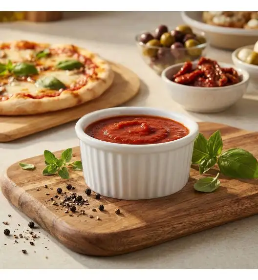 KAIA HOME BASIC CZARKA KOKILKA NACZYNIE RAMEKIN DIPÓWKA DO SOSÓW DIPÓW 50 ML 6 SZTUK