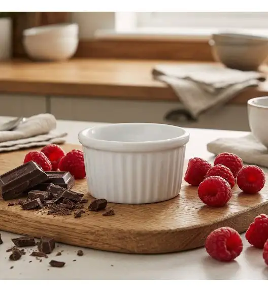 KAIA HOME BASIC CZARKA KOKILKA NACZYNIE RAMEKIN DIPÓWKA DO SOSÓW DIPÓW 50 ML 12 SZTUK