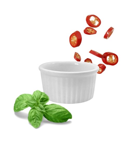 KAIA HOME BASIC CZARKA KOKILKA NACZYNIE RAMEKIN DIPÓWKA DO SOSÓW DIPÓW 50 ML 60 SZTUK